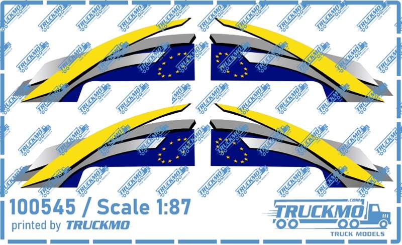 TRUCKMO Decals Dekor Euro MAN TGA 100545