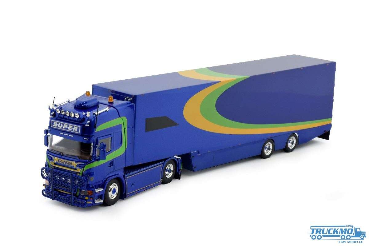 Tekno Stirnimann Scania R series Topline gooseneck trailer 81862