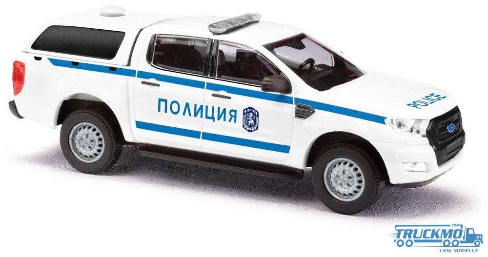 Busch Polizia Bulgarien Ford Ranger 52832