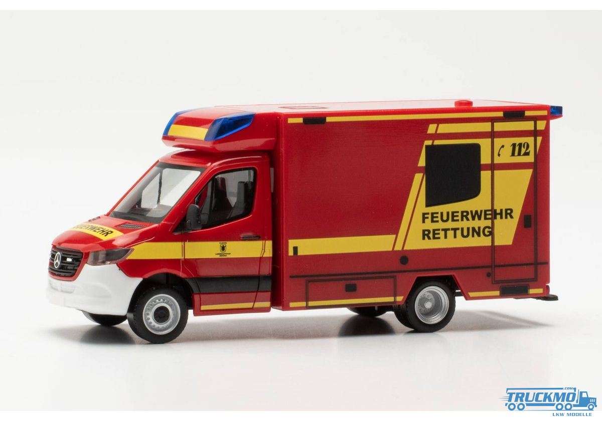 Herpa Feuerwehr München Mercedes Benz Sprinter 18 Fahrtec 097666