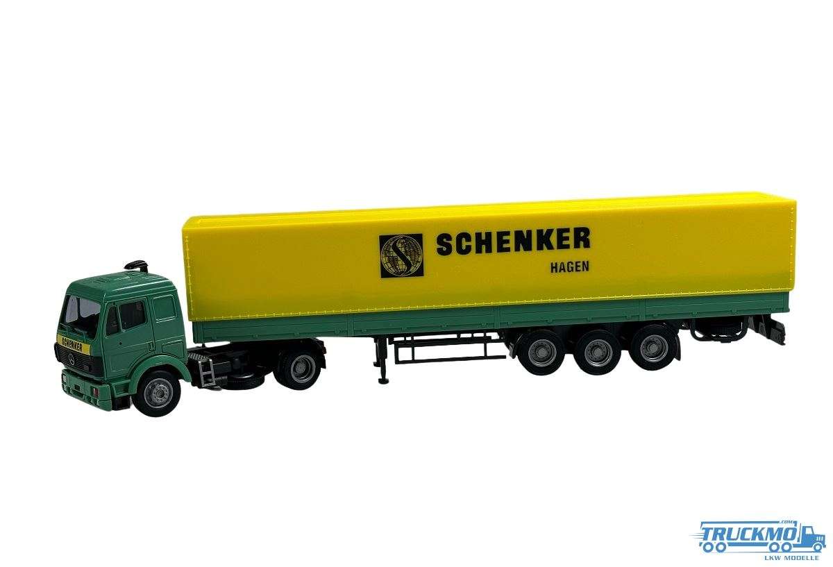 AWM Schenker Mercedes Benz SK platform semitrailer 76352