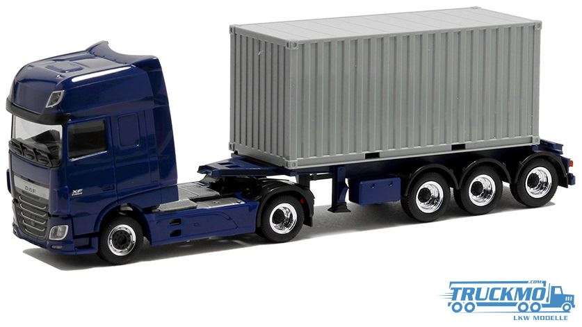 Herpa DAF XF 106 Euro 6 20ft Containerauflieger BM000454