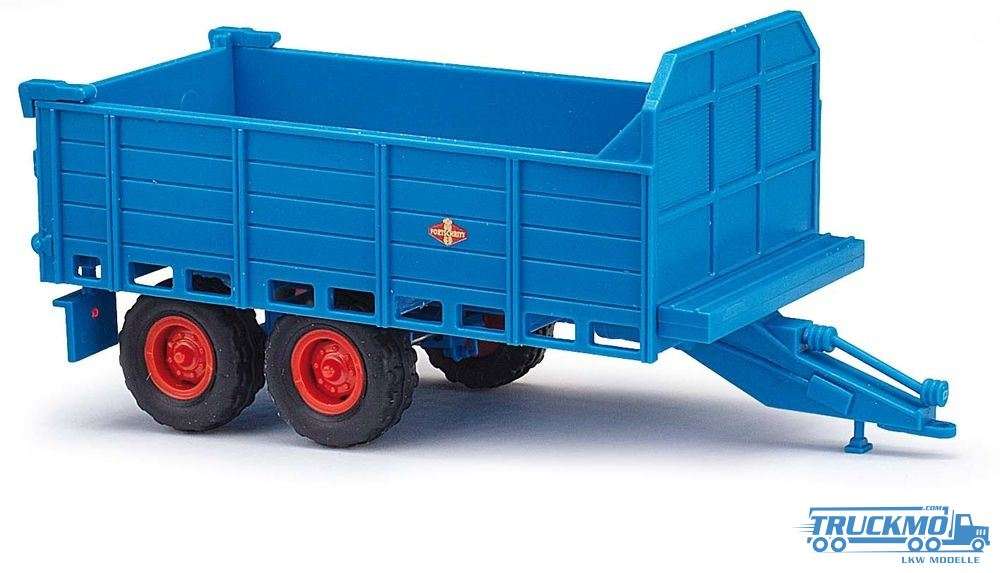 Busch Fortschritt T088 trailer blue 53800