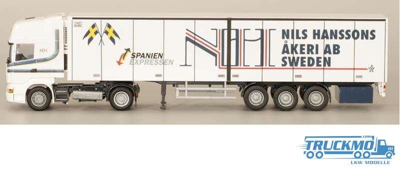 AWM NH Hanssen Scania R Topline Aerop Refrigerated box semitrailer 73612