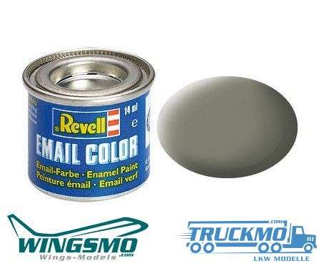 Revell model building paint Email Color light olive matt 14ml RAL 7003 32145