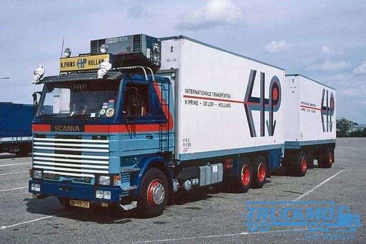 Tekno Hans Prins Scania 142-V8 reefer trailer 83669