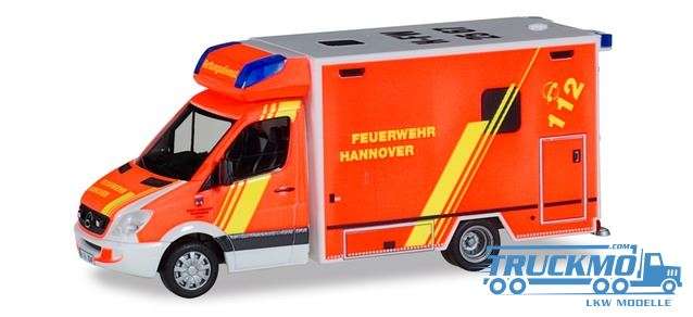 Herpa Feuerwehr Hannover Mercedes-Benz Sprinter Fahrtec 911047