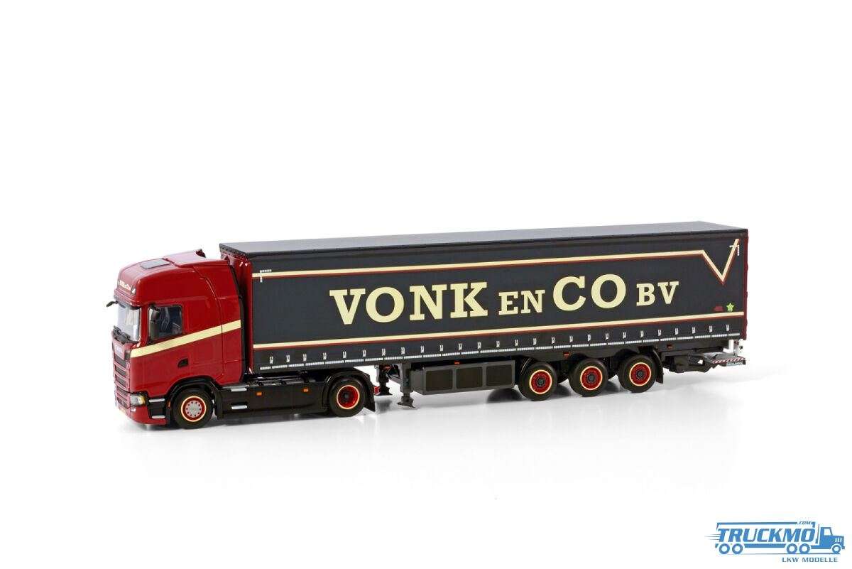 WSI Vonk &amp; Co Scania S Highline CS20H 4x2 curtainside semitrailer 01-4158