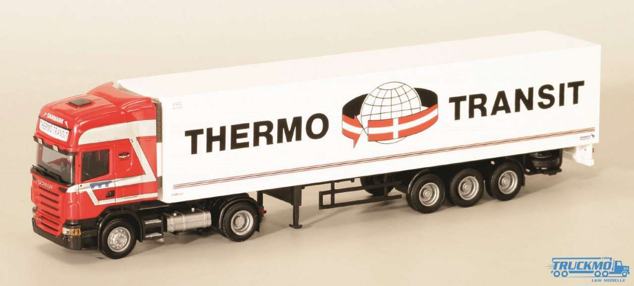 AWM Thermo Transit Scania R Topline Aerop Refrigerated box semitrailer 73674
