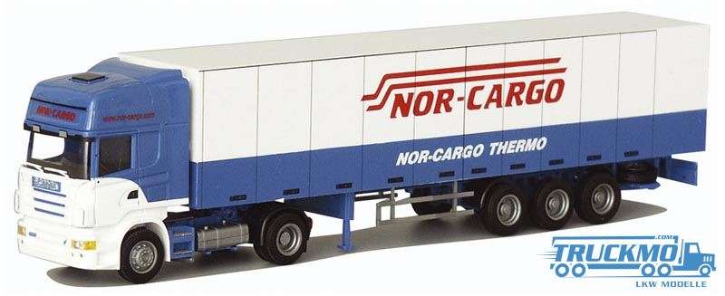 AWM NOR - CARGO Scania R Topline Aerop Refrigerated box semitrailer 73615