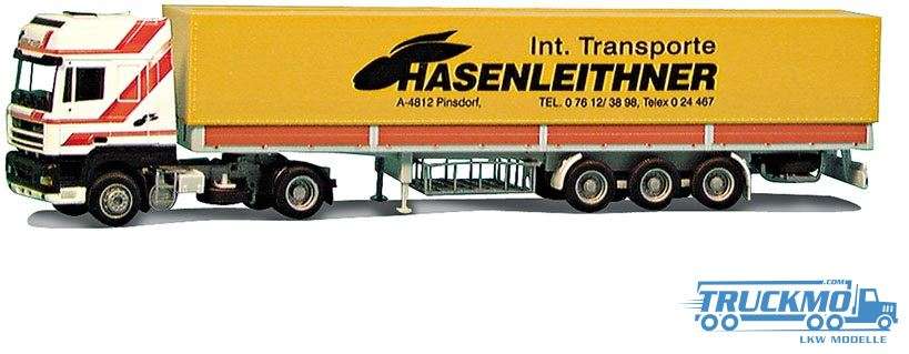 AWM Hasenleithner DAF SSC flatbed semitrailer 70787