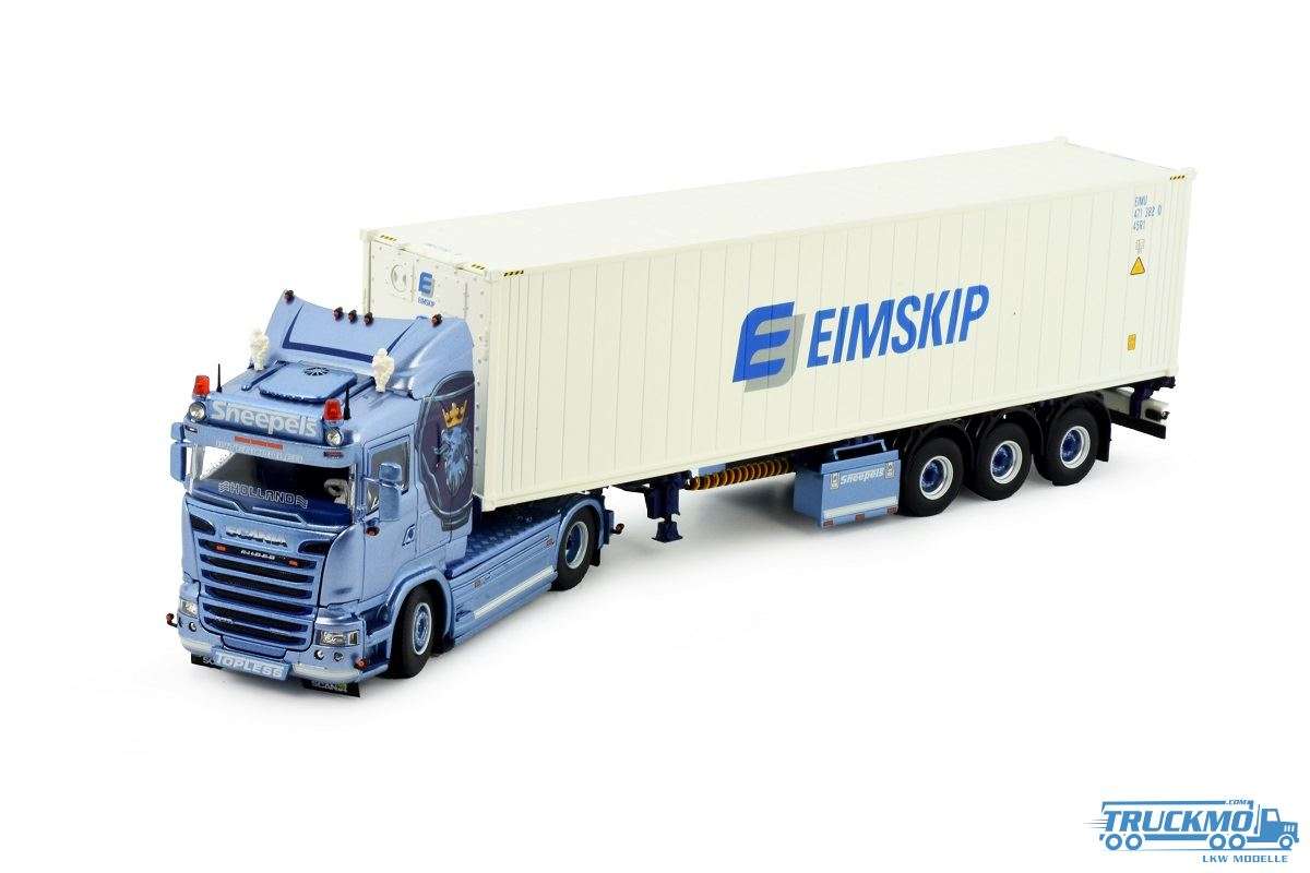 Tekno Ruud Sneepels Scania R Streamline 40ft Container Semitrailer 84124