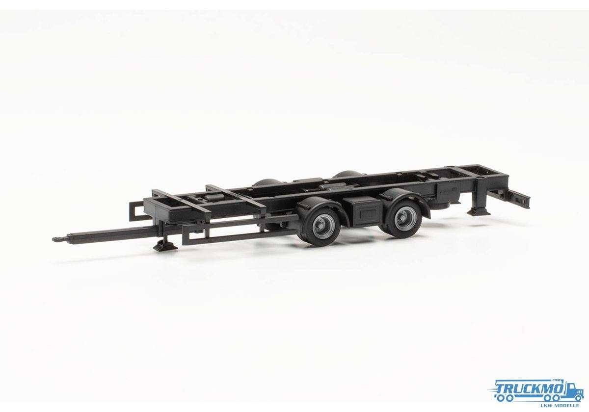 Herpa Tandem trailer chassis for fixed structure 2 pcs 085533