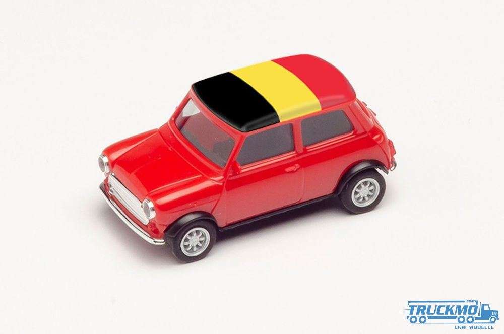 Herpa EM 2021 Belgium Mini Cooper 420594
