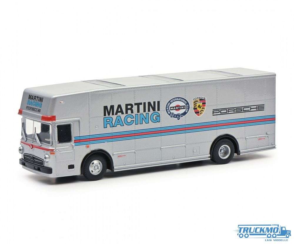 Schuco Martini Racing racing transporter silver 452027400