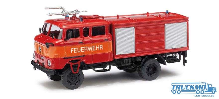 Busch Feuerwehr Berlin Weissensee IFA W50 TLF GMK 95253