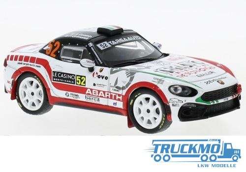 IXO Models Rally Monte Carlo Fiat Abarth 124 RGT 2022 No.52 R. Gobbin F. Grimaldi IXORAM847