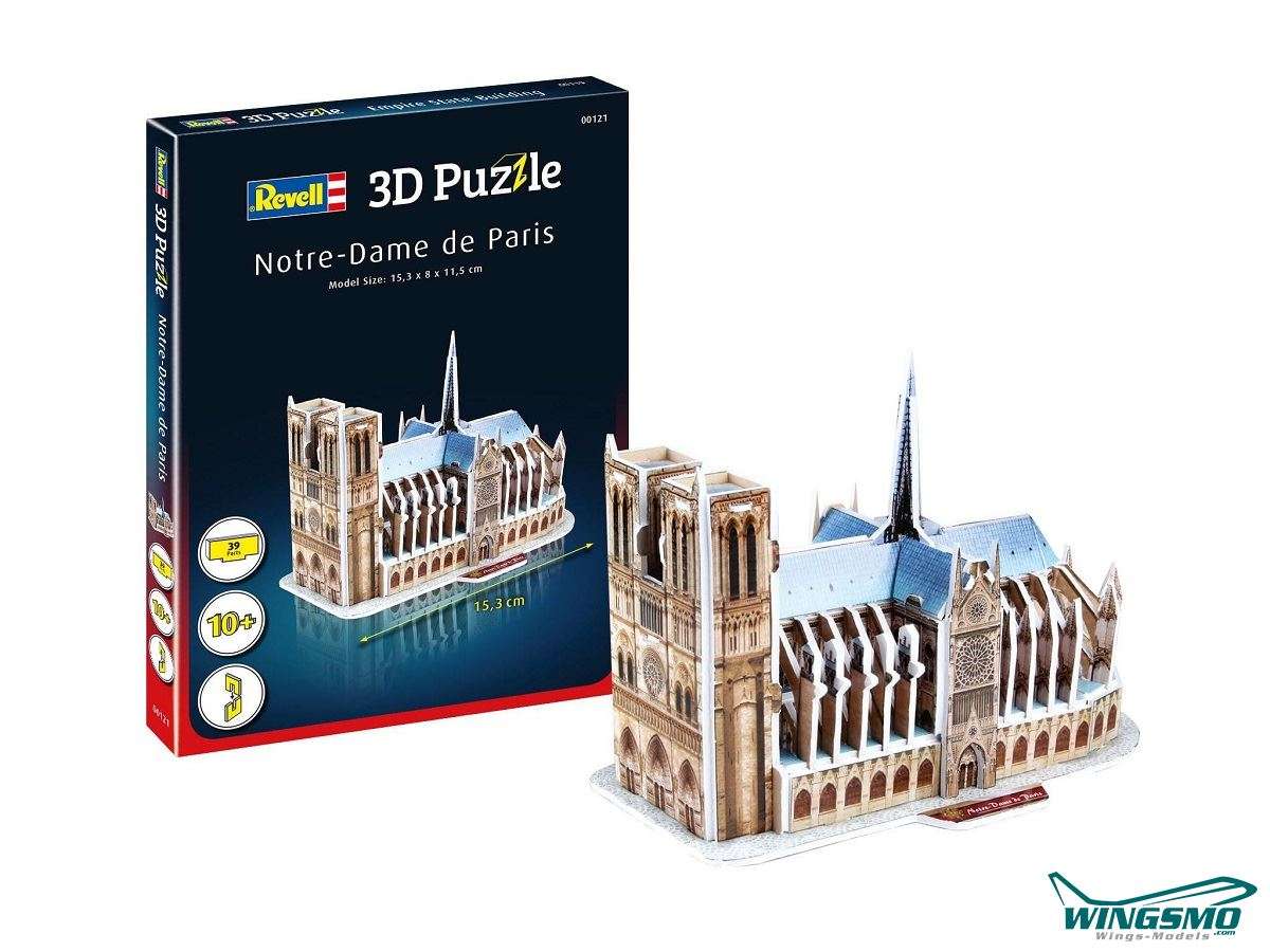 Revell 3D Puzzle Notre Dame de Paris 00121
