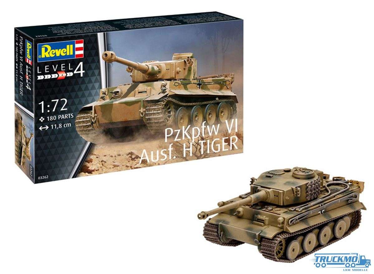 Revell Militär PzKpfw VI Ausf. H Tiger 1:72 03262