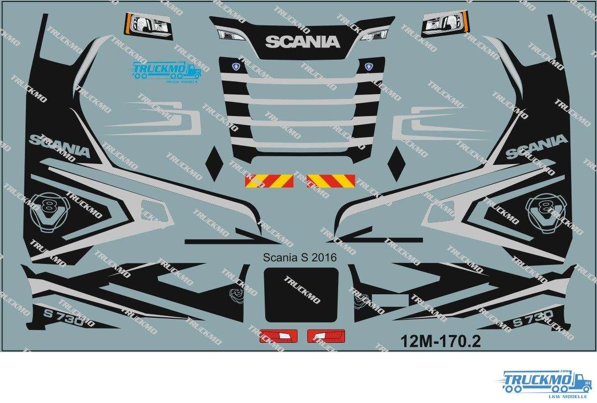 TRUCKMO Decal Scania S 2016 12M-170