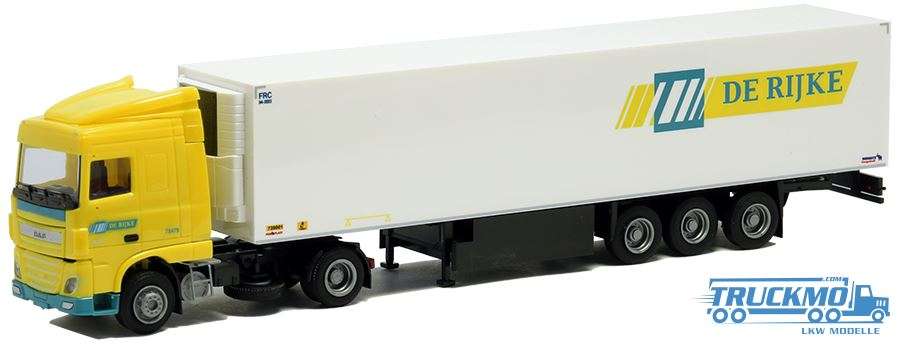 AWM De Rijke DAF XF 106 Space Cab reefer trailer 53781