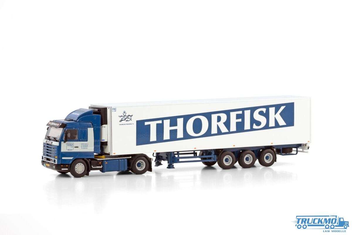 WSI Thorfisk Scania 3 Serie Streamline 4x2 Reefer Semitrailer 3axle 01-4181