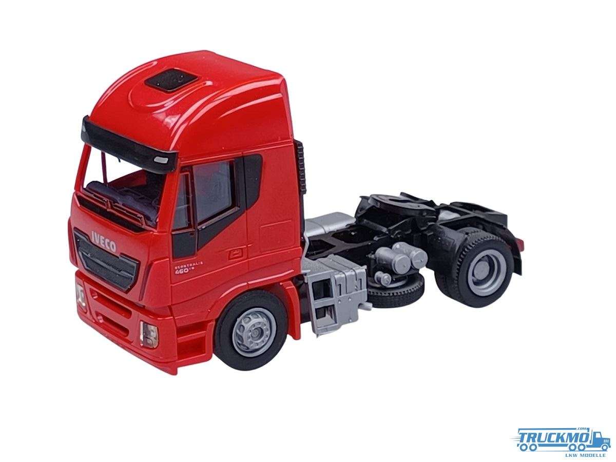 AWM Iveco Stralis HiWay tractor 2-axle truck model red 9119.03