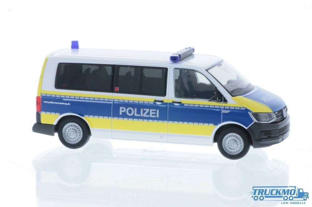 Rietze Polizei Brandenburg Volkswagen T6 53731