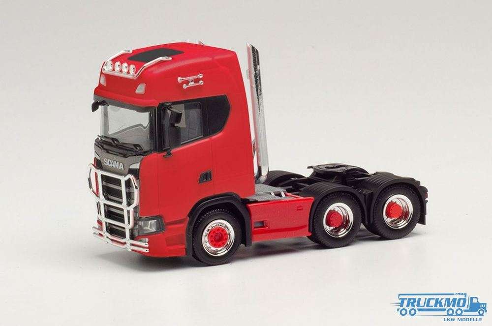 Herpa Scania CS20HD truck tractor red 314053