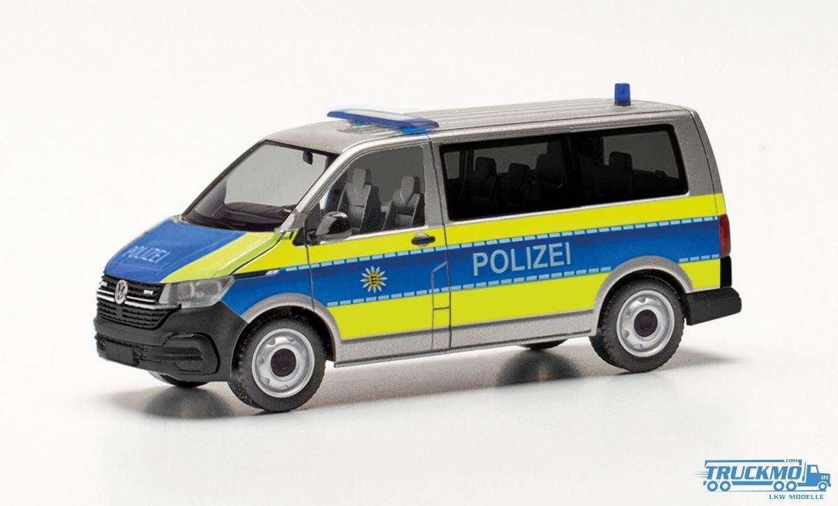 Herpa Polizei Baden-Württemberg Volkswagen T6.1 Bus 097185