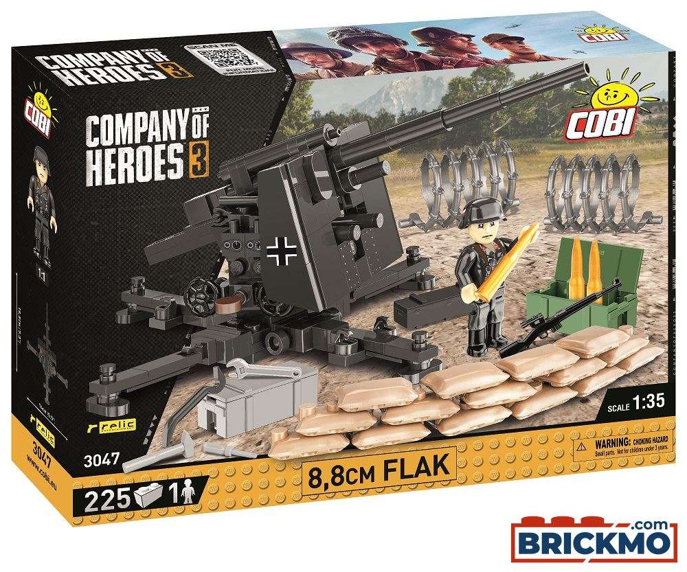 Cobi Company of Heroes 3047 Flak 88 3047