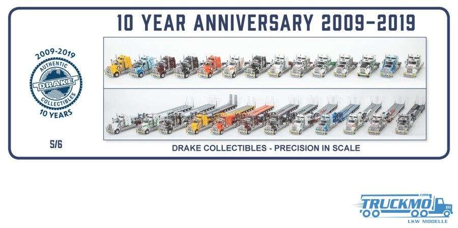 Drake 10th anniversary number plate 5 Z624024005