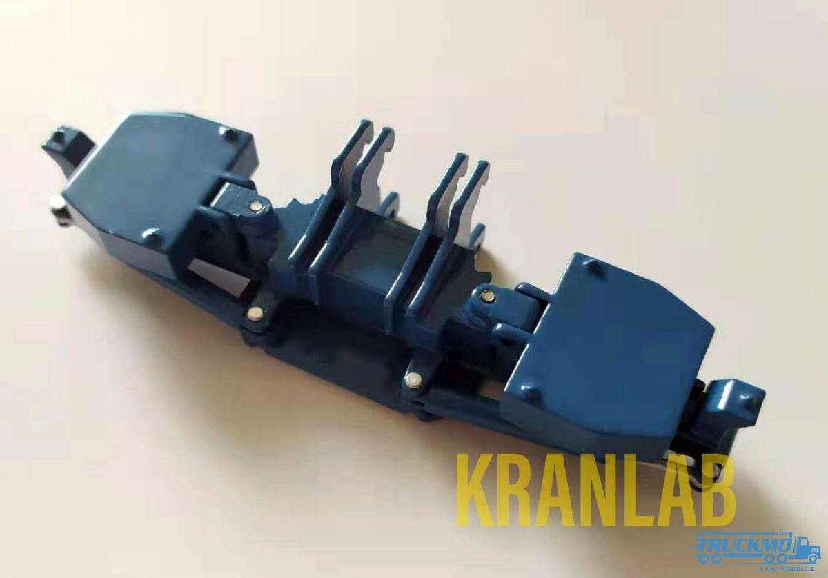 Kranlab Sarens Liebherr LTM1450 Vario Ballast and yellow hook 1:87 KR45-09S