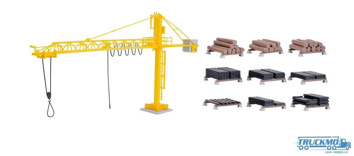 Kibri crane sleeper stack 39817