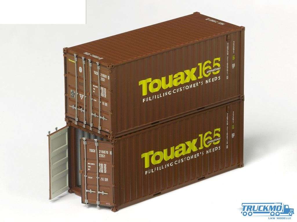 PT Trains Touax 165th Anniversary 2x 20ft Container 190016