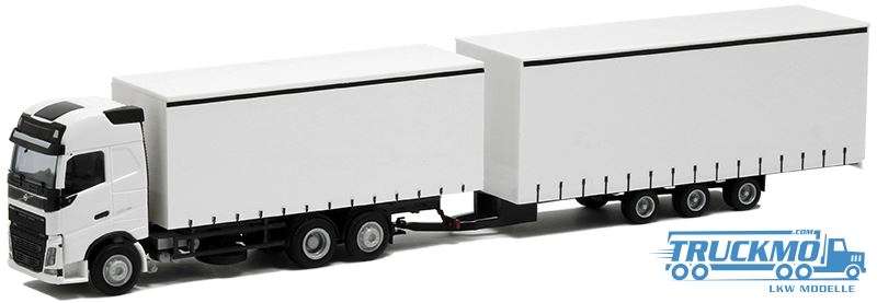 AWM Volvo GL FH 2013 tridem curtainside trailer combi 3/3achs 000389