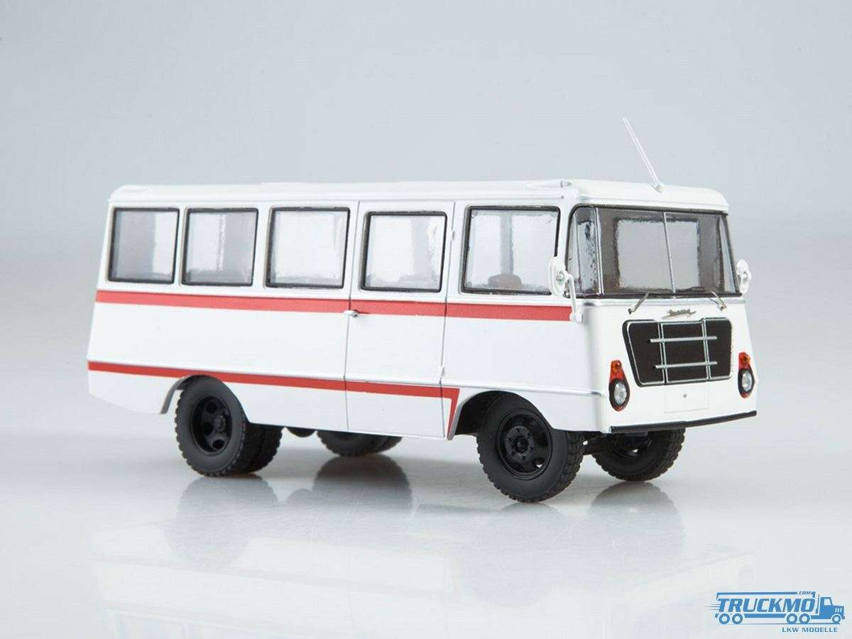 Herpa ModelPro Uralec-70S Kleinbus weiß 83MP0135