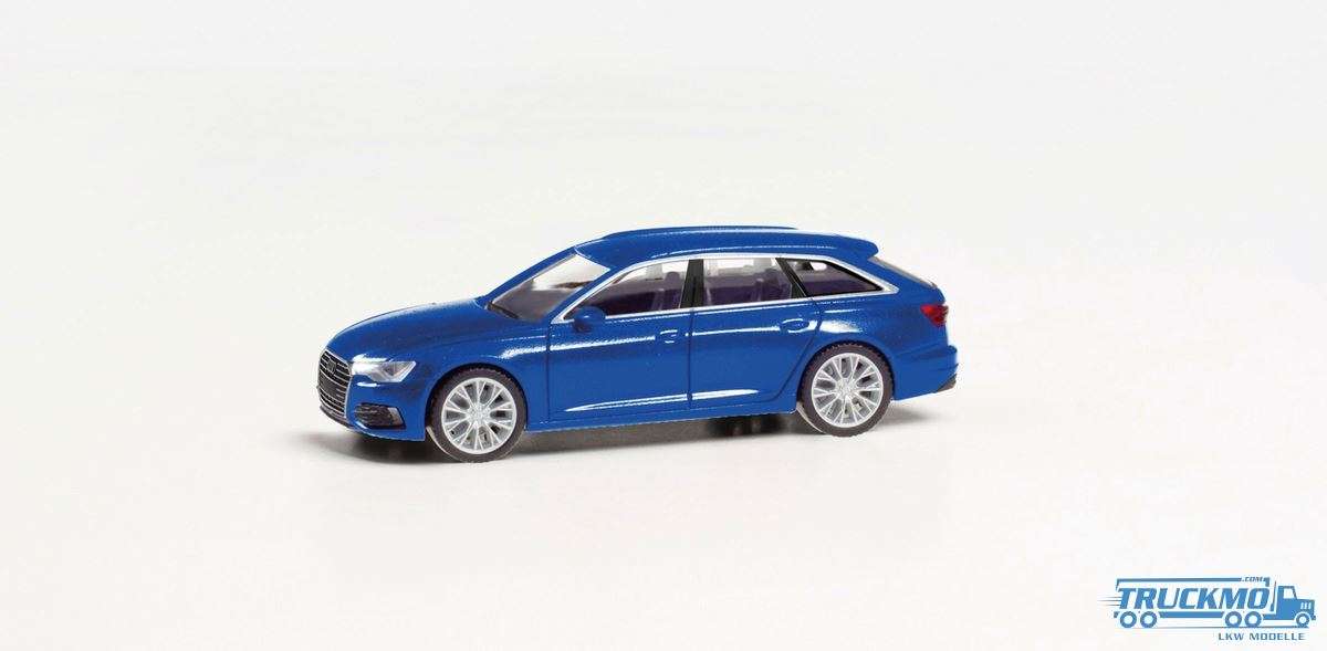 Herpa Audi A6 Avant metallic blau 430647-004