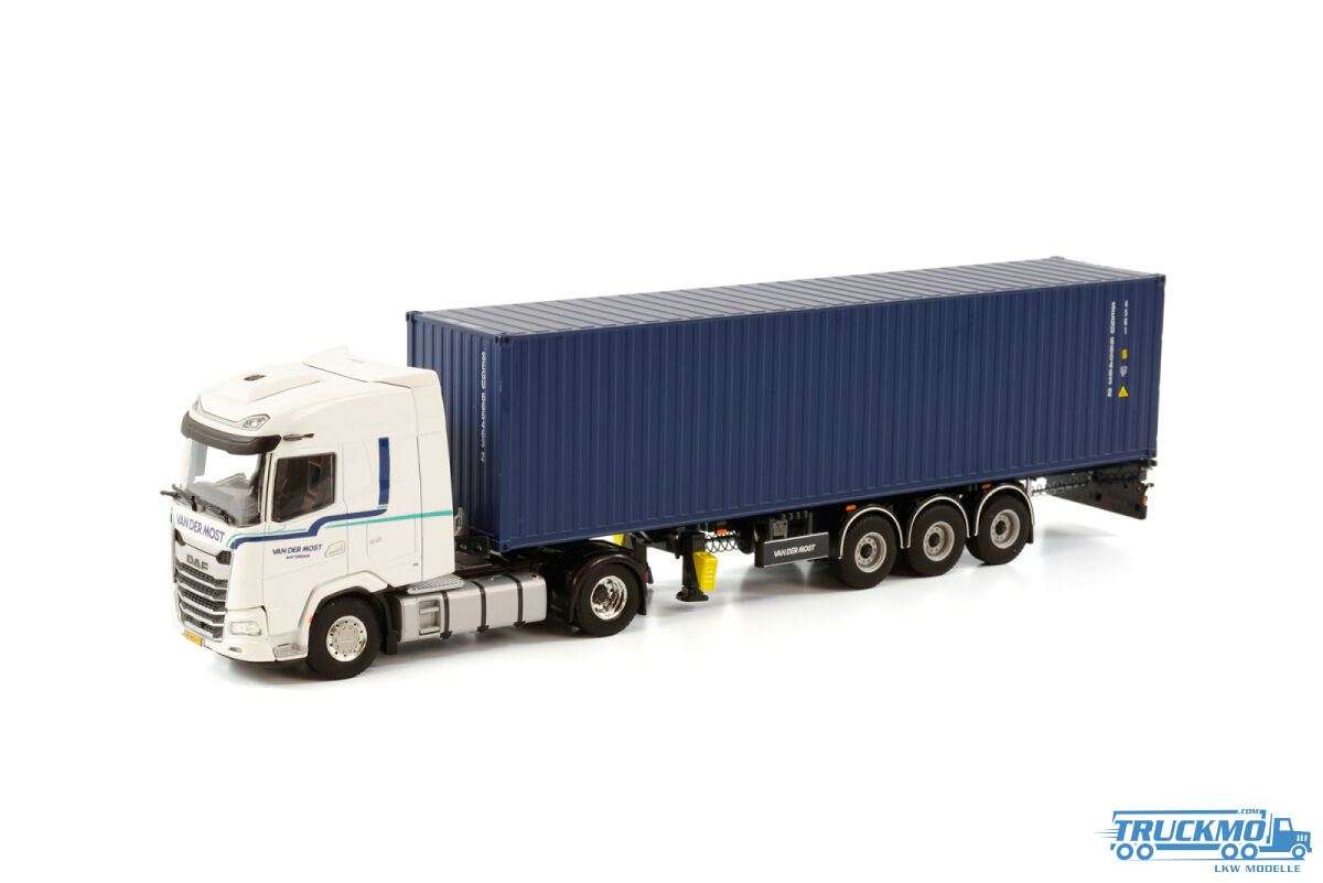 WSI Van den Most DAF XG container semitrailer 01-3731