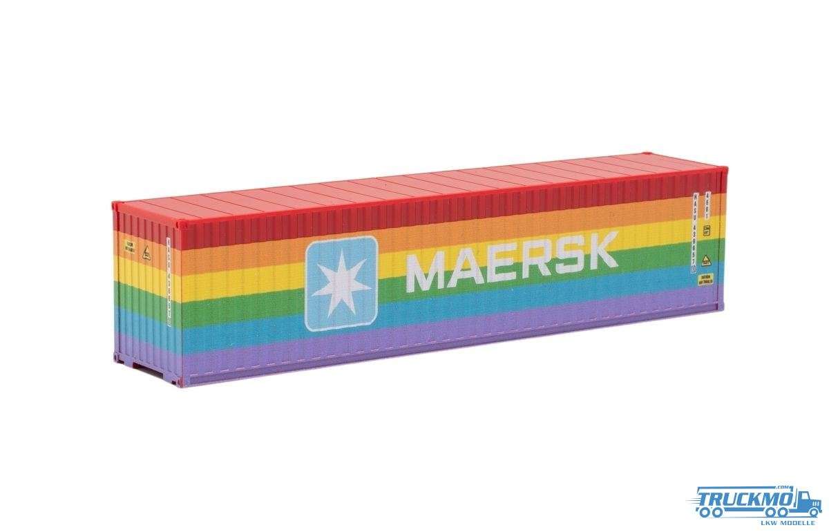 Herpa Maersk Rainbow 40ft Highcube Container 949354