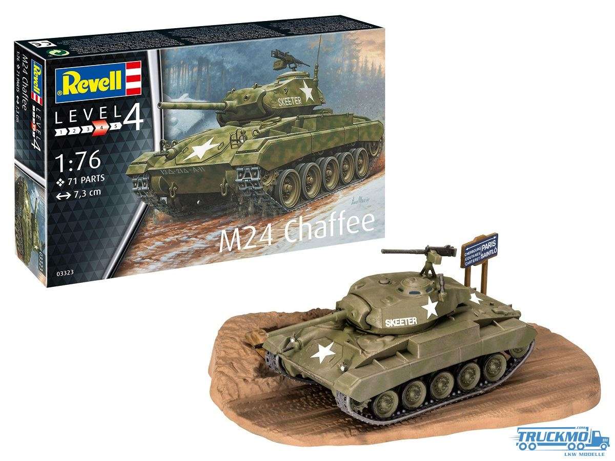 Revell Model kit M24 Chaffee 03323