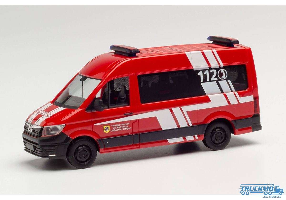 Herpa Freiwillige Feuerwehr Springe / OT Eldagsen MAN TGE Bus HD 095341