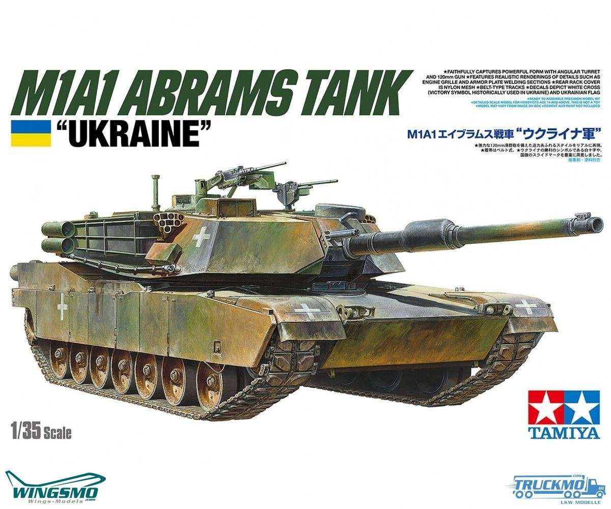 Tamiya US M1A1 Abrams Ukraine 300025216