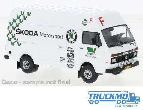 IXO Models Skoda Motorsport VW LT45 LWB IXORAC412.22