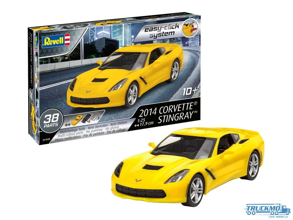 Revell easy-click-system 2014 Corvette Stingray 1:25 07449