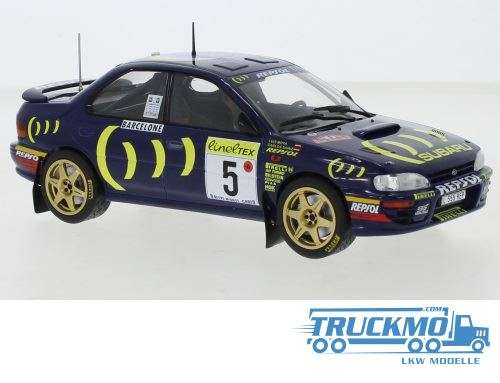 IXO Models Rally Monte Carlo 1995 Subaru Impreza 555 No.5 C. Sainz L.Moya IXO24RAL011A