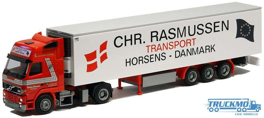 AWM Rasmussen Transport Volvo Globetrotter FH12XL Euro refrigerated box trailer 71285
