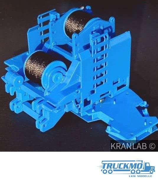 Kranlab Ballast Tray Liebherr LTM1750 High-Detail Felbermayr blau KR75-06F
