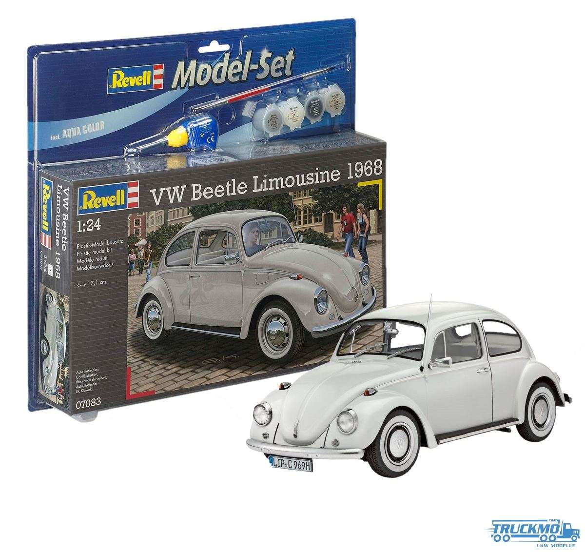 Revell Model Sets Volkswagen Beetle Limousine 1968 1:24 67083