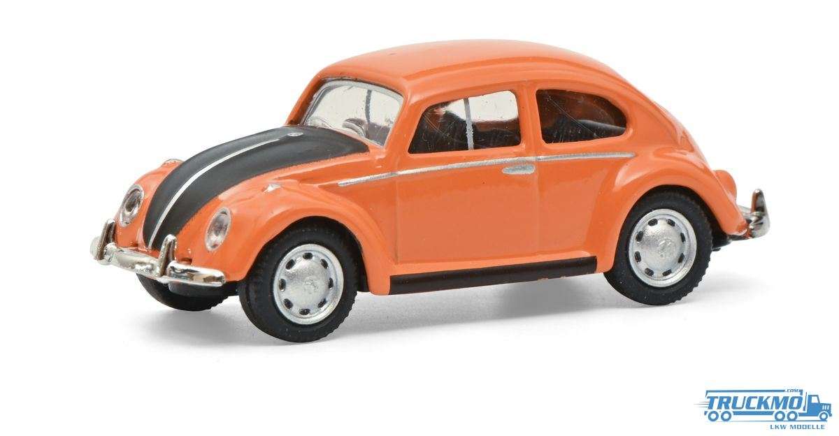 Schuco Volkswagen Beetle orange black 452662800